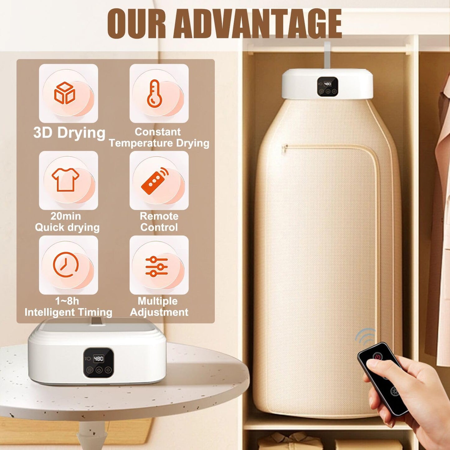 Portable Clothes Dryer - EaseDry