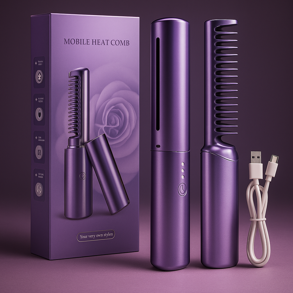 Portable Rechargeable Mini Hair Straightener