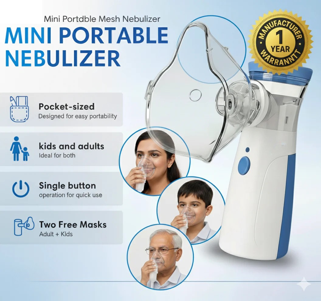 PureBreath™ – Portable Nebulizer | Safe Relief Anytime
